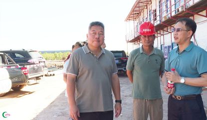 吴自胜深入园区调研企业项目建设工作