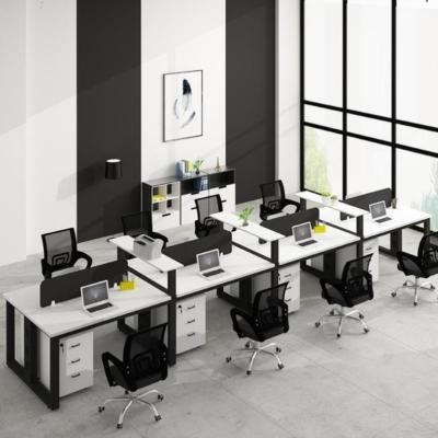 现代办公新标配 1800组员工位办公卡座设计解析